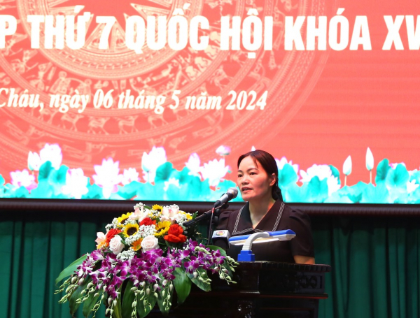 Bộ trưởng Tô Lâm tiếp xúc cử tri trước Kỳ họp thứ 7 Quốc hội khóa XV tại huyện Khoái Châu, tỉnh Hưng Yên -1