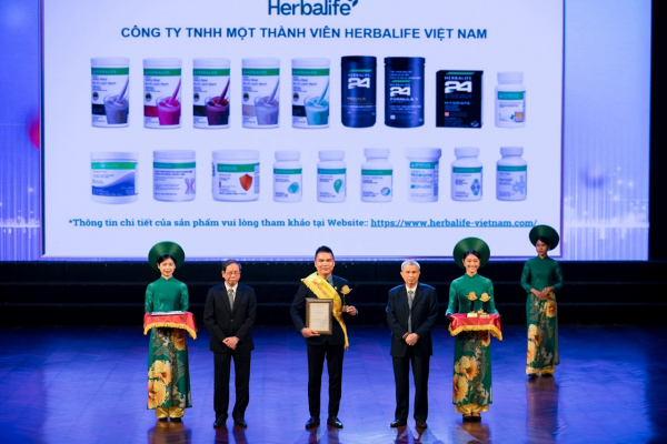 Herbalife Việt Nam đạt giải thưởng “Sản phẩm Vàng vì sức khỏe cộng đồng năm 2024” -0