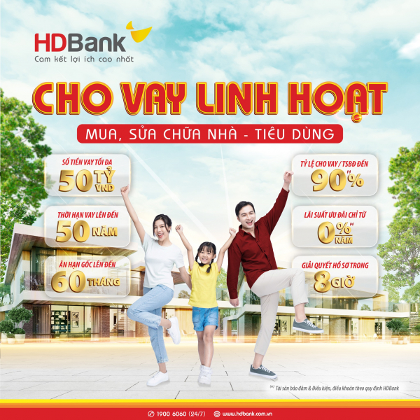 Ân hạn vốn gốc tới 5 năm, HDBank “giải nhiệt” cho người mua bất động sản -0