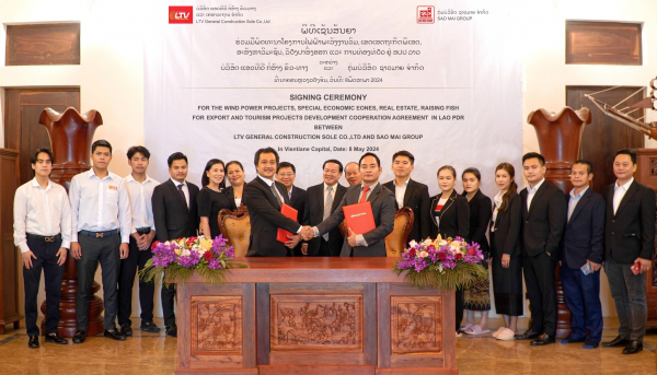 Sao Mai Group “bắt tay” LTV Group cùng khảo sát đầu tư năng lượng sạch trên lãnh thổ Lào -0