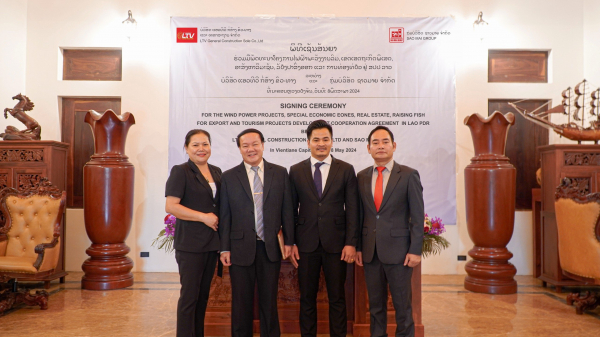 Sao Mai Group “bắt tay” LTV Group cùng khảo sát đầu tư năng lượng sạch trên lãnh thổ Lào -0