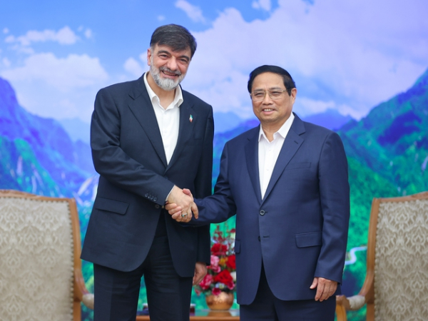 Thủ tướng Phạm Minh Chính tiếp Tư lệnh Bộ Thực thi pháp luật Iran -0