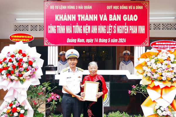 Hoàn thành tu bổ, tôn tạo Nhà tưởng niệm Anh hùng liệt sĩ Nguyễn Phan Vinh -0