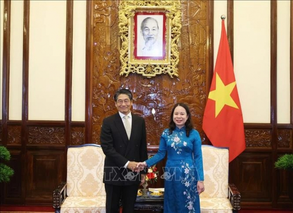 Acting President receives new Japanese Ambassador to Vietnam -0