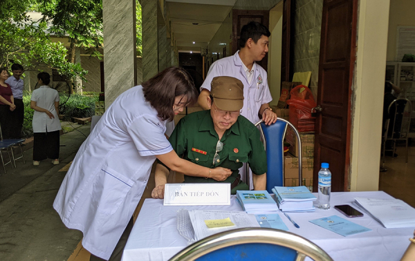 Công đoàn CAND tri ân các thương binh, bệnh binh và người có công -0