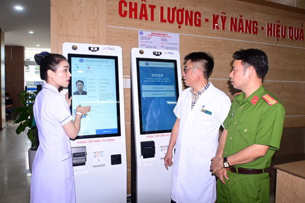 Hải Phòng: chính thức vận hành mô hình “Khám chữa bệnh sử dụng sinh trắc học, Kiosk tự phục vụ” tại Bệnh viện Việt Tiệp -0