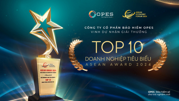 Asean Award vinh danh OPES trong Top 10 doanh nghiệp tiêu biểu tại khu vực -0