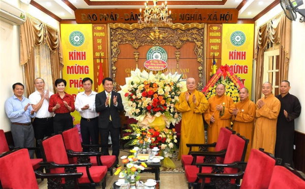 MPS leaders congratulate Vietnam Buddhist Sangha on Buddha's 2568th birthday -0