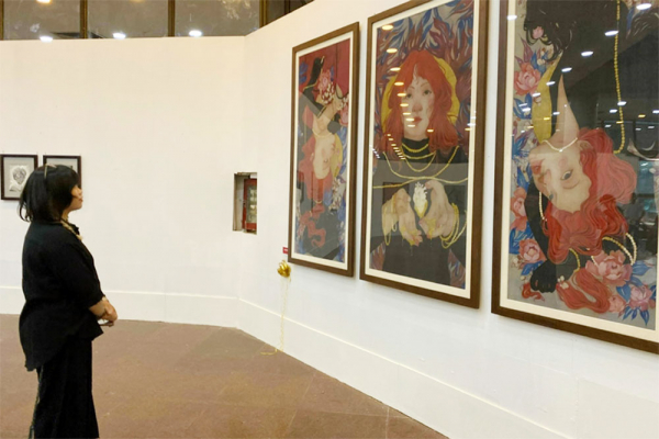 Festival Mỹ thuật trẻ 2024: Người trẻ đừng vẽ già! -0