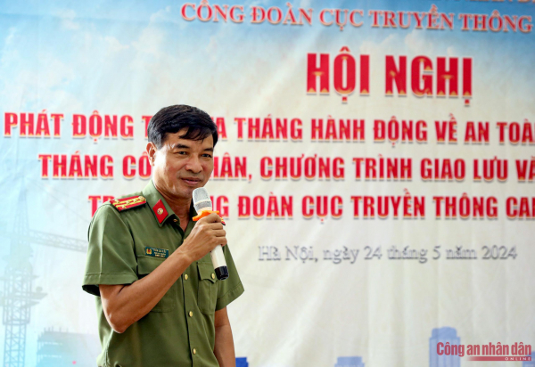 Công đoàn Cục truyền thông CAND chăm lo, hỗ trợ đoàn viên -0