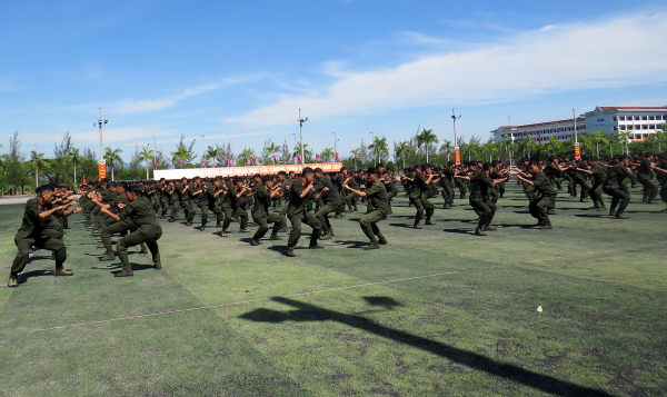 1.292 chiến sĩ hoàn thành khóa huấn luyện tại Trung đoàn Cảnh sát cơ động Trung Bộ -0