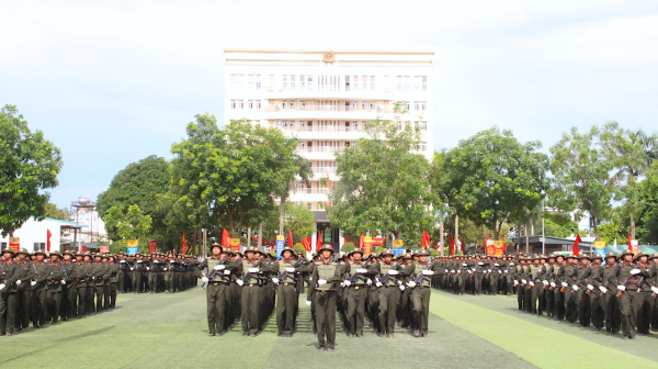 Hơn 16.000 chiến sĩ nghĩa vụ hoàn thành khoá huấn luyện tại Bộ Tư lệnh Cảnh sát cơ động -0