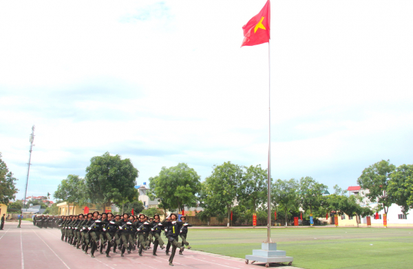 Hơn 16.000 chiến sĩ nghĩa vụ hoàn thành khoá huấn luyện tại Bộ Tư lệnh Cảnh sát cơ động -1