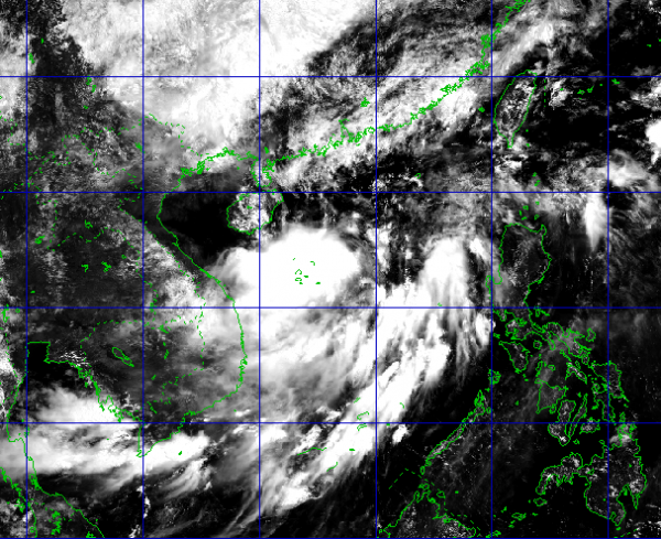 Biển Đông có thể đón áp thấp nhiệt đới -0