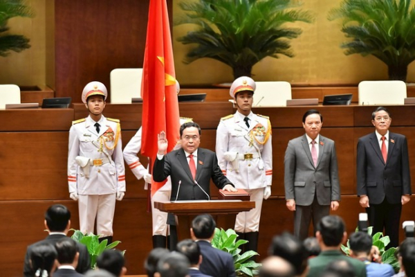 Lãnh đạo các nước chúc mừng Chủ tịch nước Tô Lâm và Chủ tịch Quốc hội Trần Thanh Mẫn -0