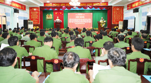 Kiện toàn thống nhất lực lượng tham gia bảo vệ ANTT ở cơ sở -0