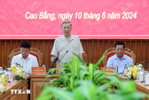Chủ tịch nước: Cao Bằng cần thống nhất, đồng lòng, hành động quyết liệt -0