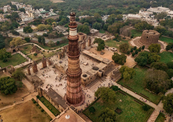 Tháp Qutub Minar một kỳ quan không kém Đền Taj Mahal -0