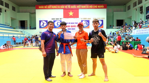 Đội tuyển trẻ kurash Bộ Công an đạt thành tích cao tại Giải vô địch trẻ -0