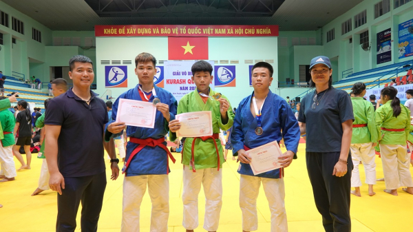 Đội tuyển trẻ kurash Bộ Công an đạt thành tích cao tại Giải vô địch trẻ -0