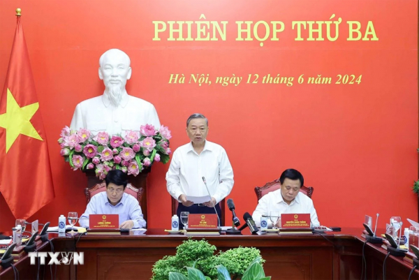 Chủ tịch nước Tô Lâm chủ trì phiên họp thứ 3 Ban chỉ đạo Tổng kết 40 năm đổi mới -0