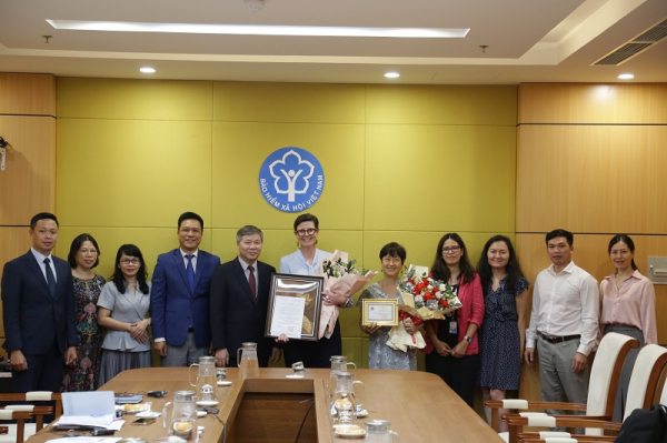 Bảo hiểm xã hội Việt Nam và WHO tăng cường hợp tác trong lĩnh vực BHYT -0