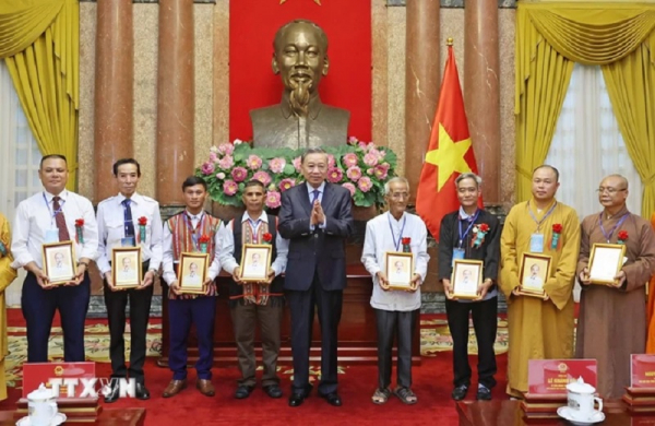 Chủ tịch nước Tô Lâm: Chăm lo tốt hơn đời sống của đồng bào dân tộc thiểu số -0