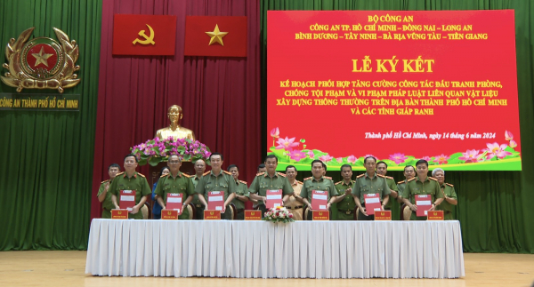 Công an TP Hồ Chí Minh và Công an 6 tỉnh phối hợp phòng, chống tội phạm  -0