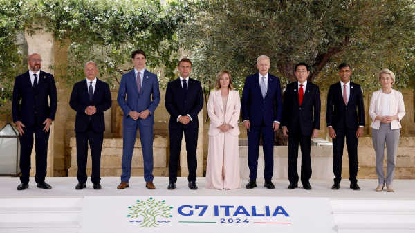 Lãnh đạo G7 thảo luận biện pháp ngăn chặn dòng người di cư trái phép  -0