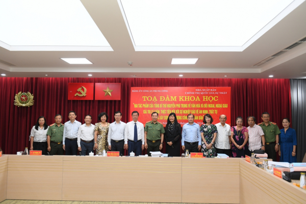 Những giá trị lớn lao từ các tác phẩm của Tổng Bí thư Nguyễn Phú Trọng đối với lực lượng CAND -0