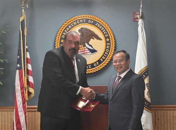 MPS of Vietnam and US BOP agree to further cooperate in prison management -0