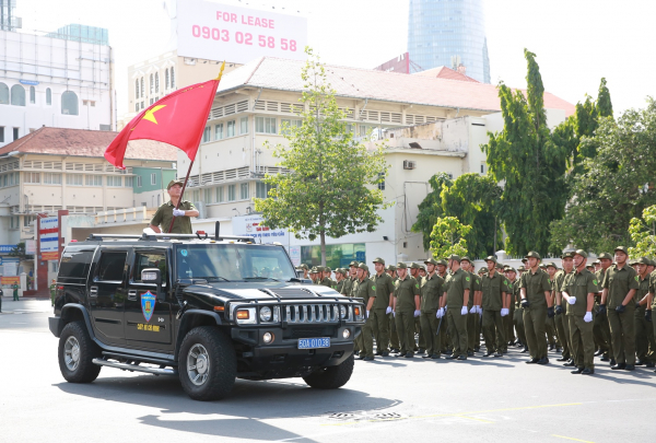 Chủ tịch nước Tô Lâm dự và động viên Lực lượng tham gia bảo vệ ANTT ở cơ sở tại TP Hồ Chí Minh -3