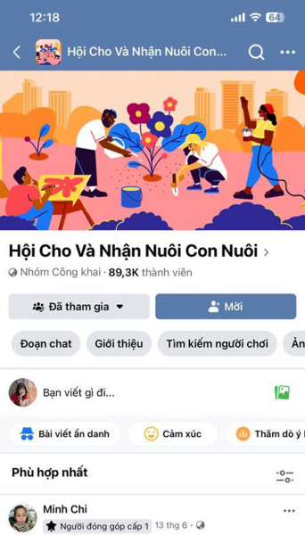 Đằng sau các hội, nhóm “cho và nhận con nuôi” trên mạng xã hội -0