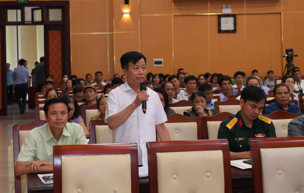 Đoàn ĐBQH tỉnh Bắc Ninh tiếp xúc cử tri -2