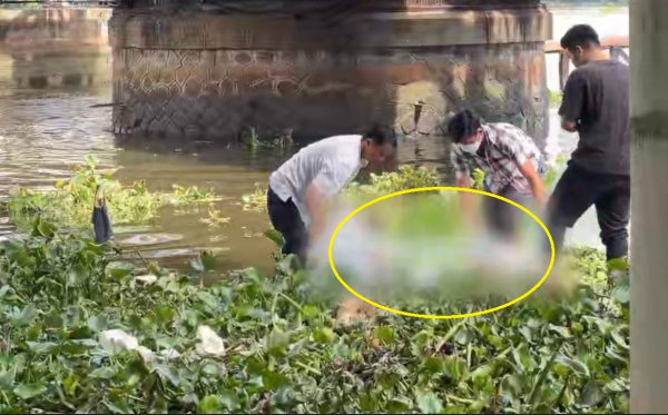 Bé trai mất tích 2 ngày dưới sông Sài Gòn được tìm thấy nổi trong đám lục bình -0