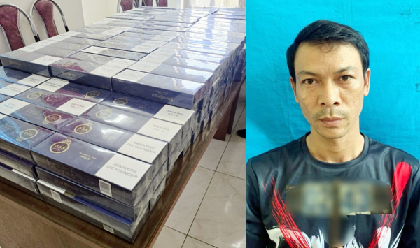 Công an TP Thanh Hoá bắt giữ 6 đối tượng buôn bán thuốc lá nhập lậu -0