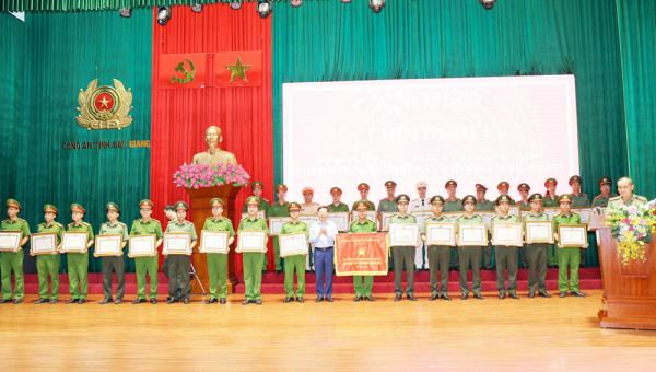 Công an tỉnh Bắc Giang tổ chức hội nghị sơ kết công tác 6 tháng đầu năm 2024 -0