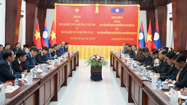 Việt Nam – Lào đẩy mạnh hợp tác phòng, chống tội phạm -0