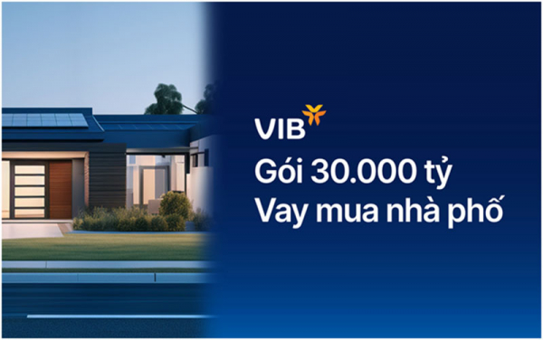 VIB ra mắt gói vay nhà phố 30.000 tỷ, lãi suất chỉ 5,9%, miễn trả gốc đến 48 tháng    -0