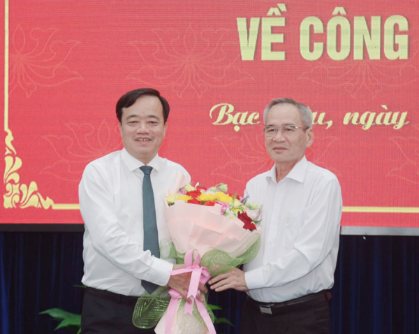 Chủ tịch UBND tỉnh Cà Mau làm Phó Bí thư Tỉnh ủy Bạc Liêu -0