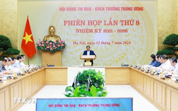 Thủ tướng Phạm Minh Chính chủ trì họp Hội đồng Thi đua-Khen thưởng Trung ương -0