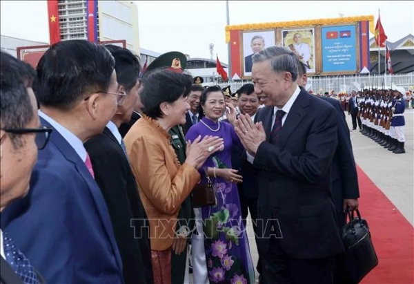 President To Lam concludes state visit to Cambodia -0