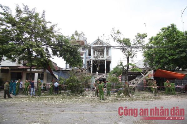 Cận cảnh hiện trường vụ nổ làm 3 người thương vong tại Thái Nguyên -0