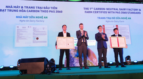 Chương trình Net Zero của Vinamilk dành giải thưởng doanh nghiệp trách nhiệm Châu Á -0