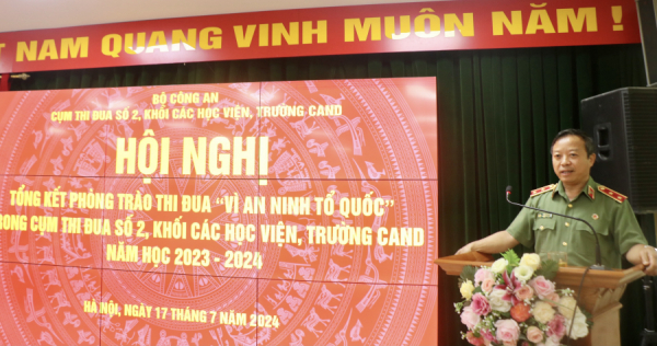 Cụm thi đua số 2 các học viện, trường CAND tổng kết phong trào thi đua -0