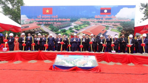 Vietnam’s MPS builds drug rehabilitation center for Lao MPS -0