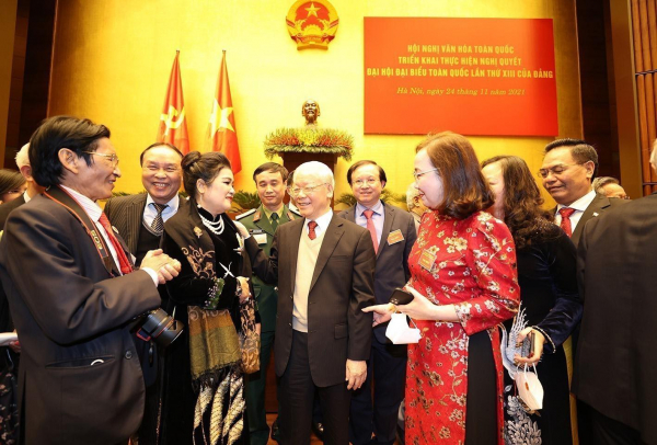 Công bố Quyết định và trao Huân chương Sao Vàng tặng Tổng Bí thư Nguyễn Phú Trọng -0