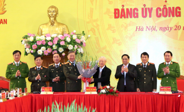 Dấu ấn của Tổng Bí thư Nguyễn Phú Trọng tại các hội nghị Đảng uỷ Công an Trung ương -3