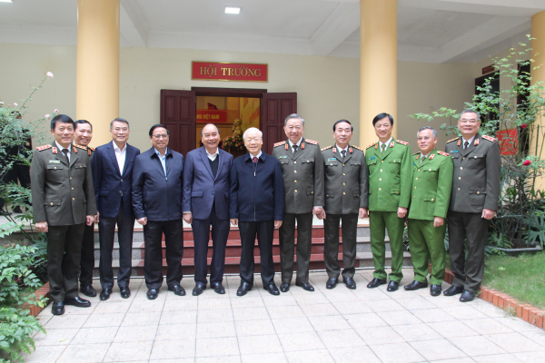 Dấu ấn của Tổng Bí thư Nguyễn Phú Trọng tại các hội nghị Đảng uỷ Công an Trung ương -2
