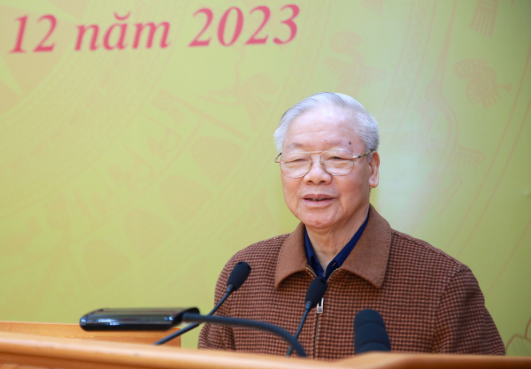 Dấu ấn của Tổng Bí thư Nguyễn Phú Trọng tại các hội nghị Đảng uỷ Công an Trung ương -4